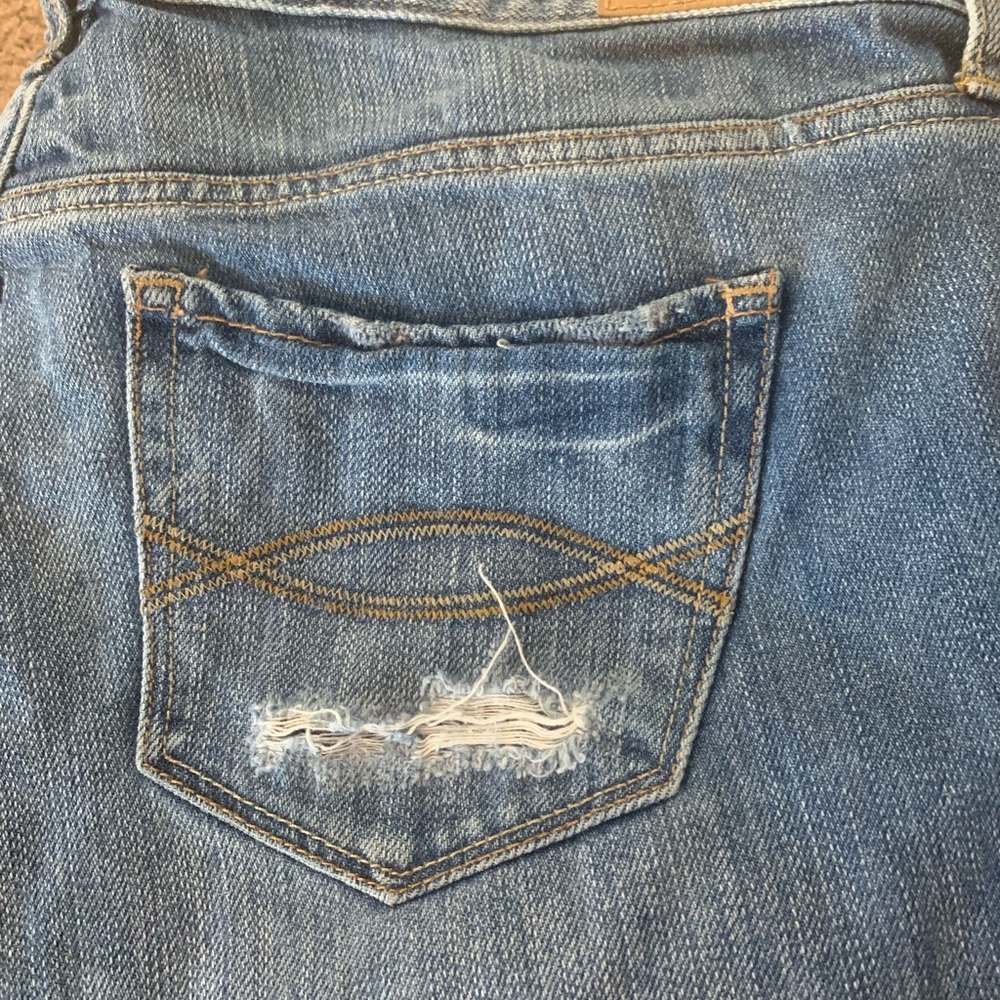 Ripped A&F jeans